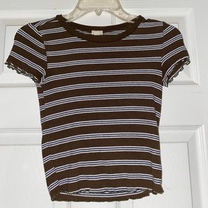 Garage Army Green fitted top